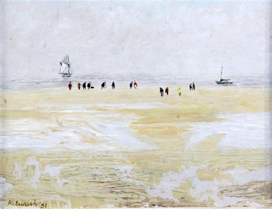 § Richard Eurich (1903-1992) Low Tide, 8 x 10in.